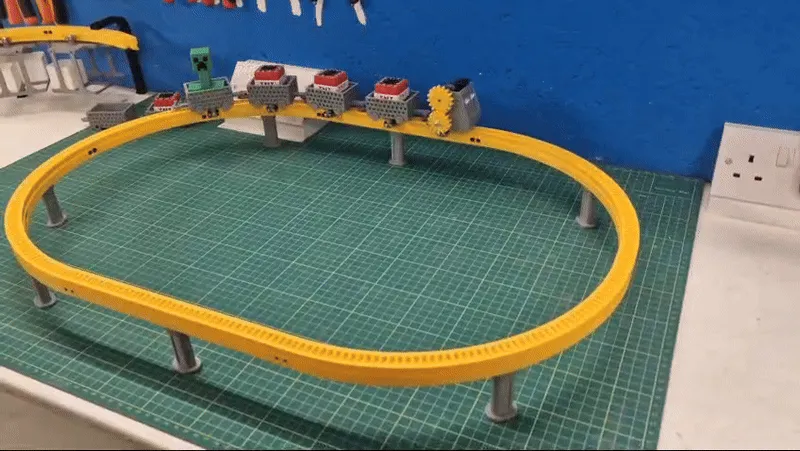 Martin's Monorail - Gridfinity Train V1.3 view 2