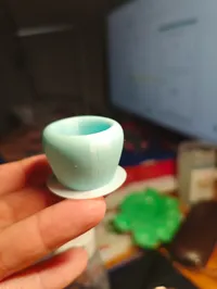 0.12mm 层高, 2 层墙, 15% 填充 有裙边 两个大小