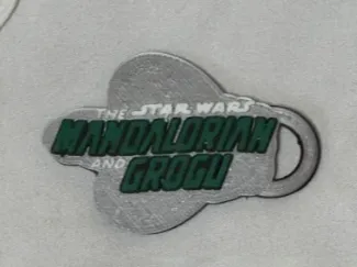 Mandalorian and Grogu Keychain