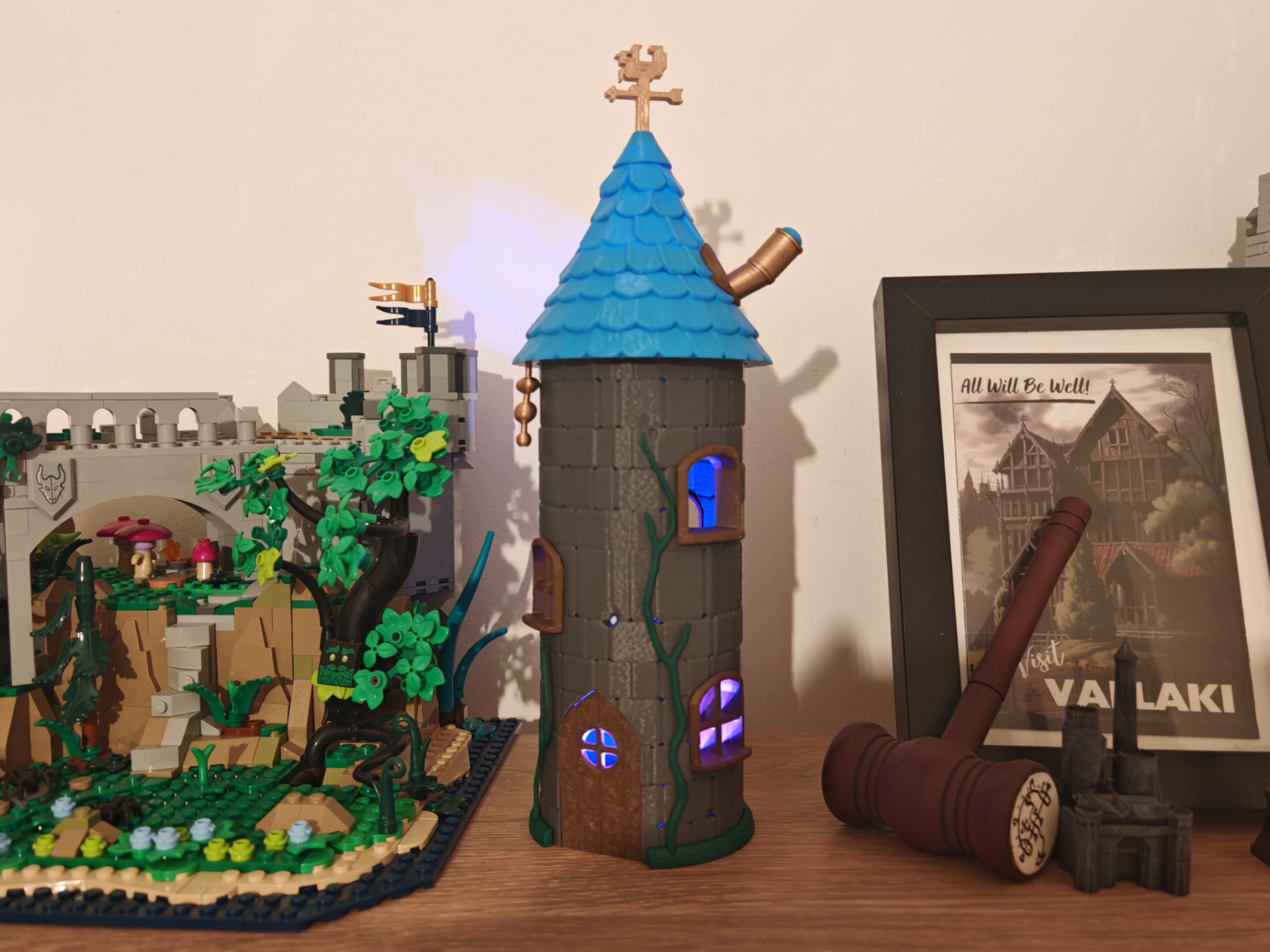 Stardew Valley - Light up Wizard's Tower - Diorama