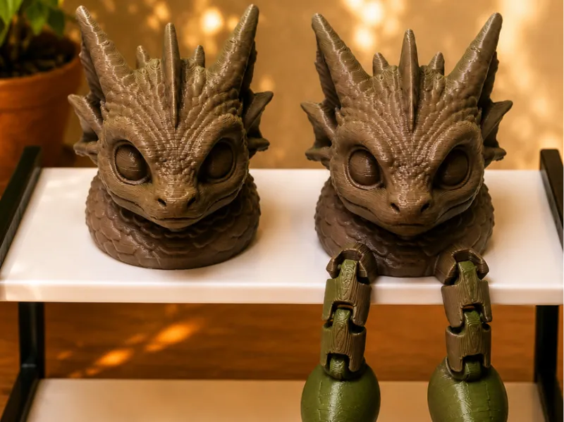 Baby Dragon Articulated,flexy Mini Figurine