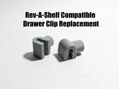 Rev a Shelf Compatible Trash Pullout Clip