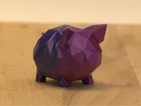Cochon low poly — photo 2