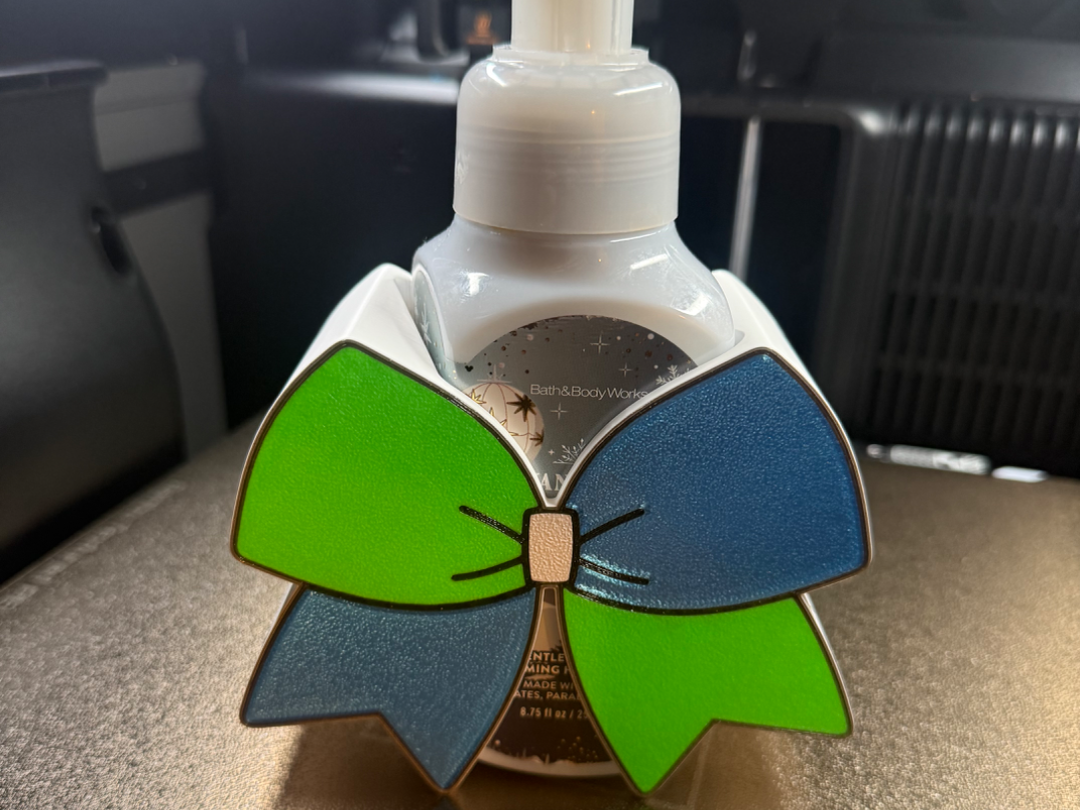 Cheer Bow Bath & Body Works Soap Holder Sleeve
