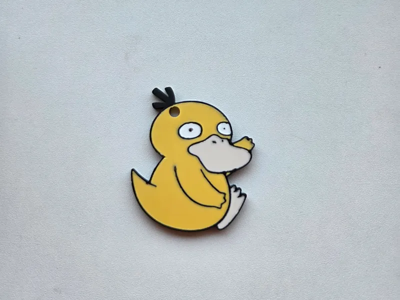Psyduck Keychain