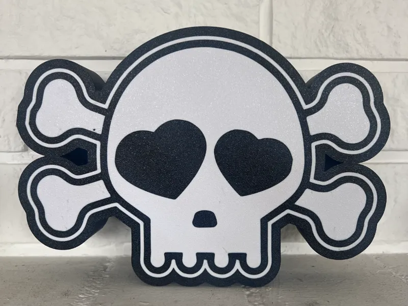 Cute Skull Lightbox