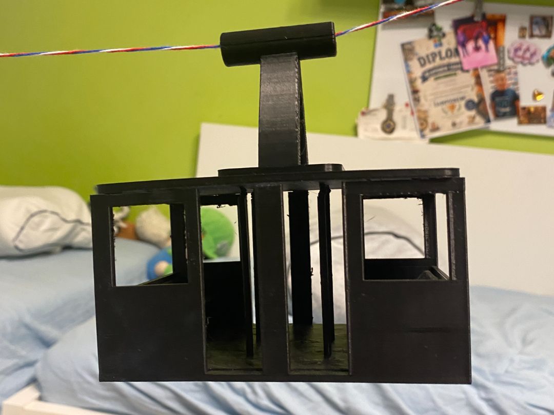 cable car 3D model