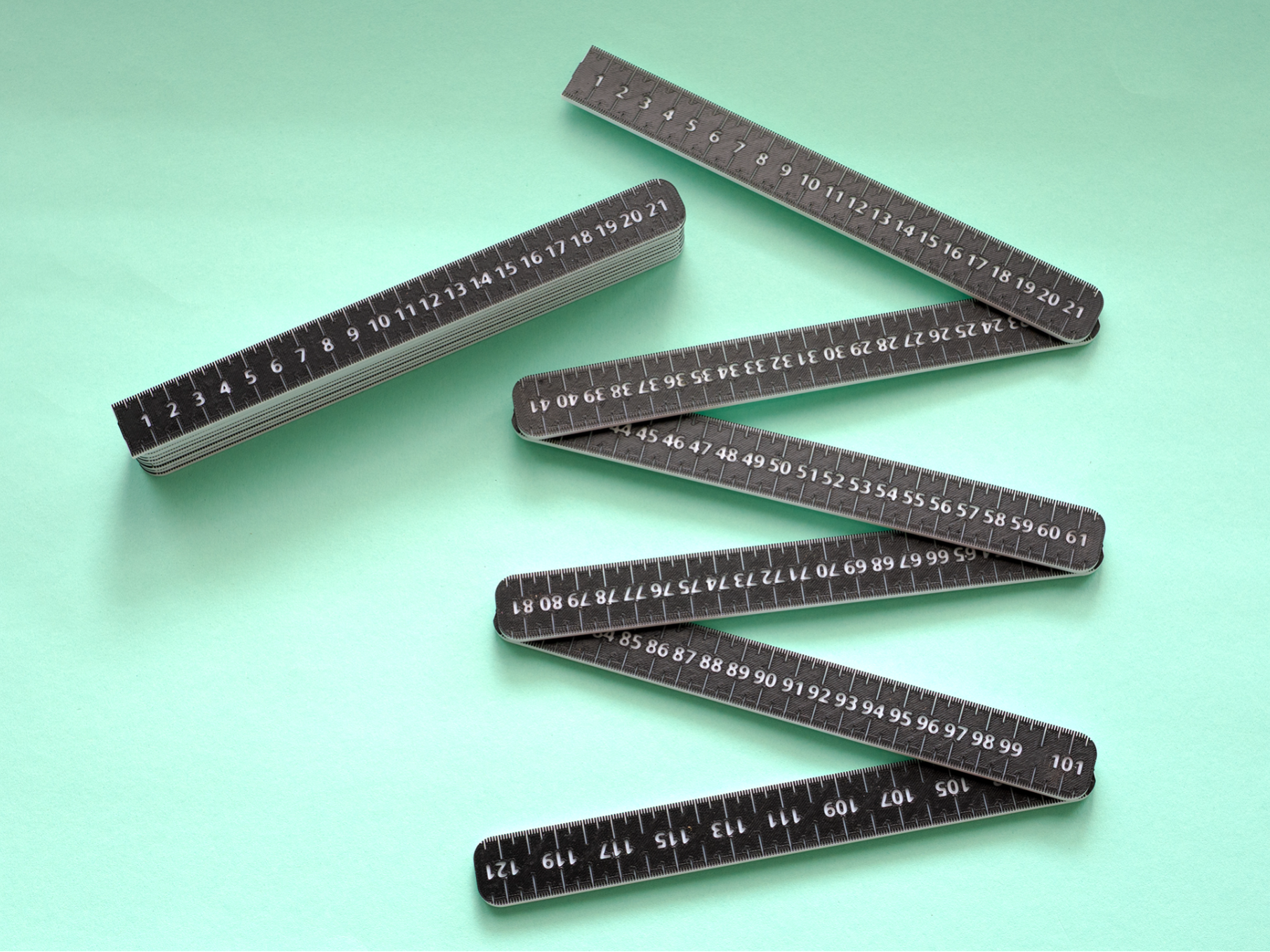 Modular Foldable Metric Ruler (Up to 241 cm)