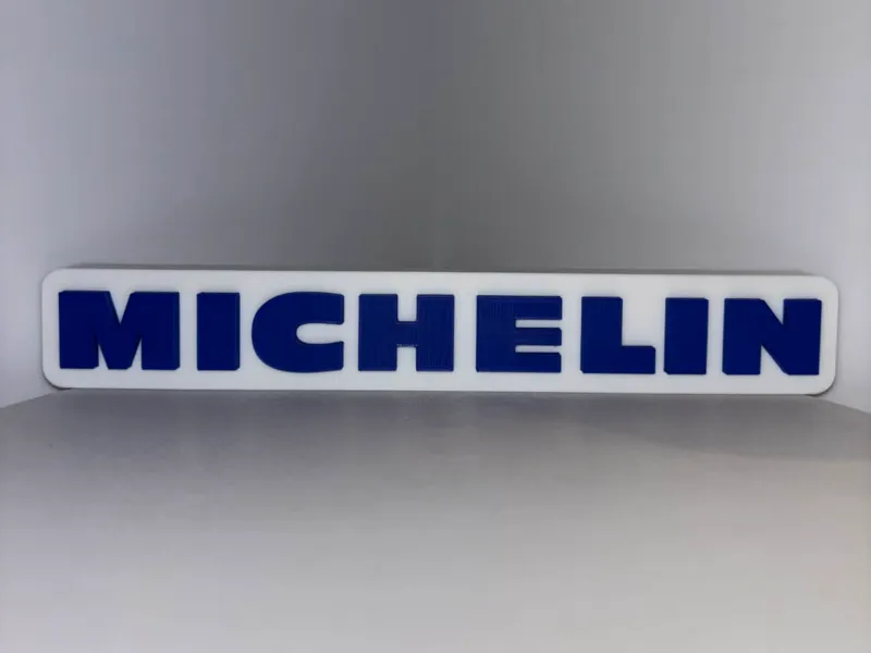 Michelin Logo - Garage Wall Art