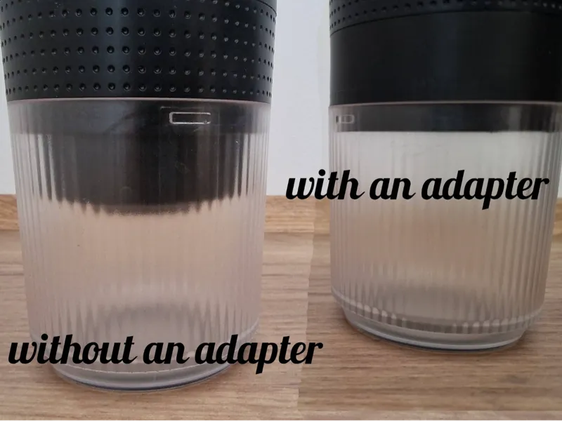 Portable Coffee Maker Extension Adapter Cup Riser