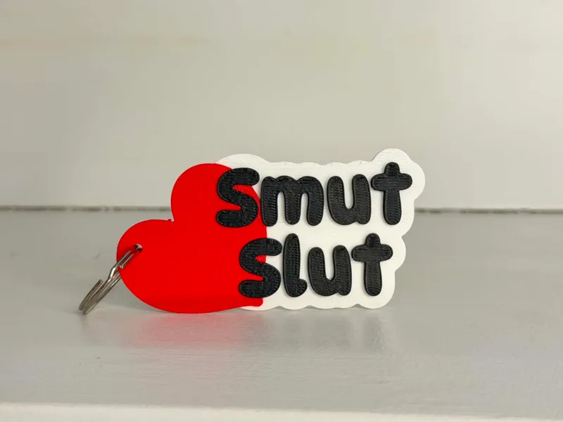 Smut Slut Keychain 