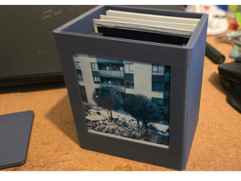 Polaroid 600/I-Type Film Display and Storage Box