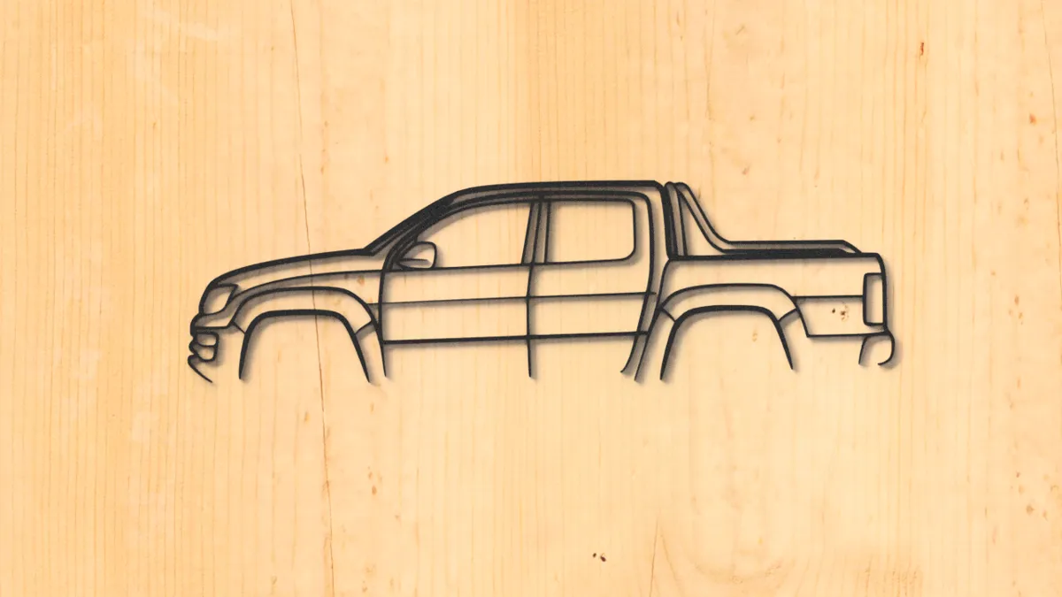 Décoration murale 2D VW Amarok