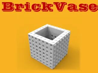 BrickVase积木花盆