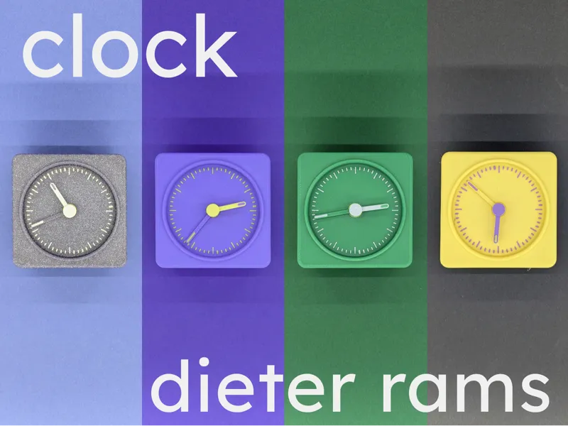 Dieter Rams Clock 