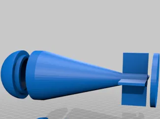 37mm Finned Flare Launcher Round 