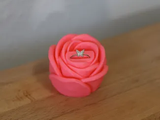 Rose Ring Holder Display