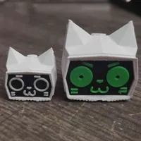 UPDATED HEAD MODEL 100% and 150% SCALE, 0.1mm layer, 2 walls