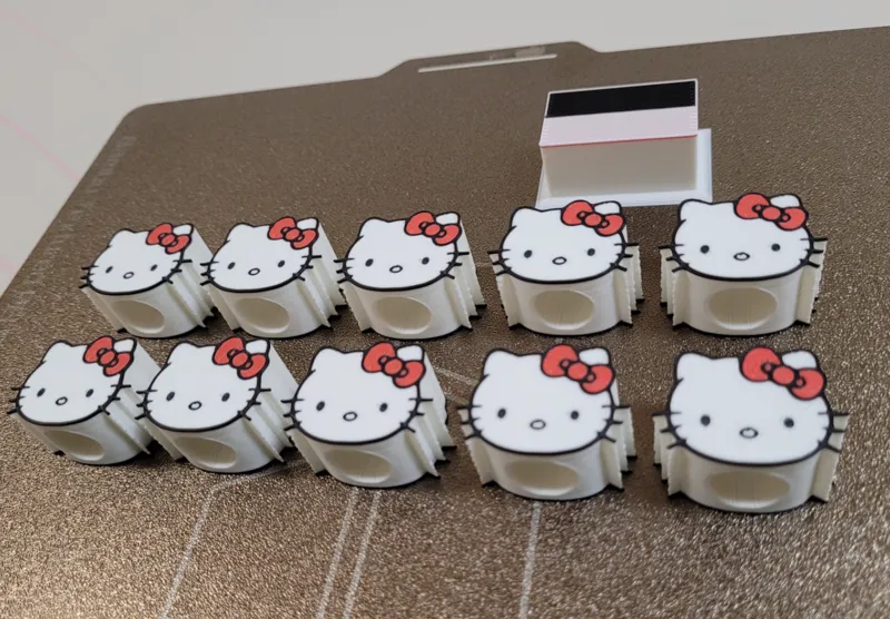 HelloKitty straw topper