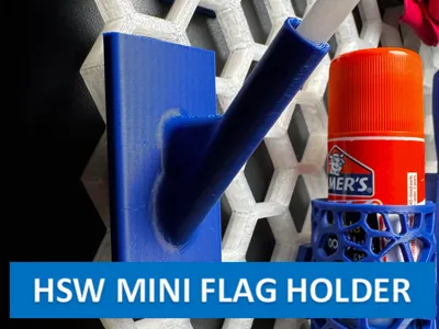 HSW Mini Flag Pole Holder
