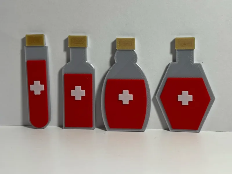 Healing Potions - D&D - Player Aids