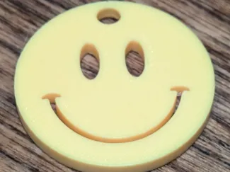 Smiley Face Keychain