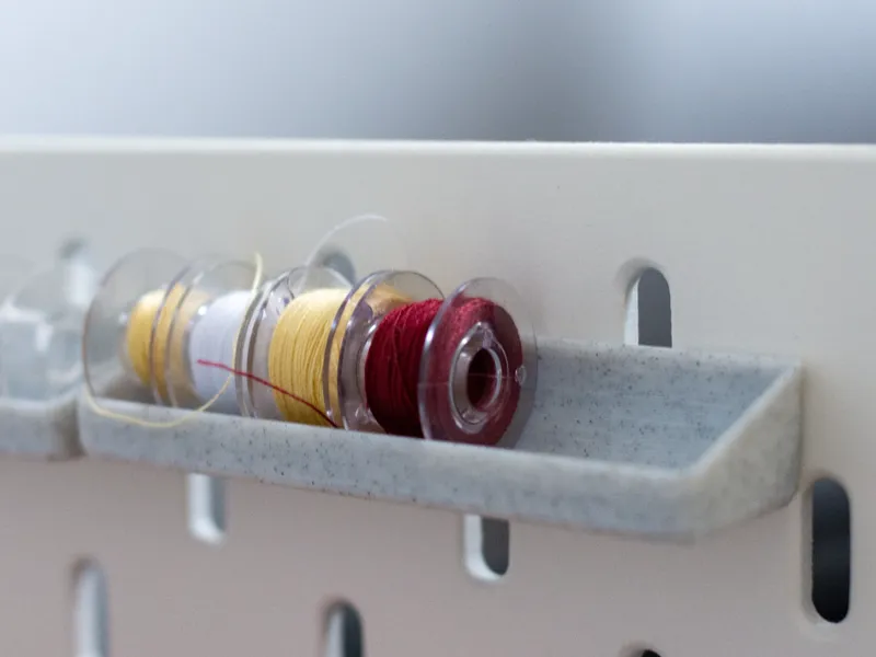 IKEA SKADIS - Sewing Machine Bobbin Holder