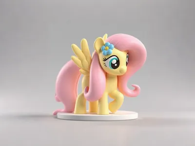 Fluttershy - My Little Pony Animation Figure Ornament - Girls