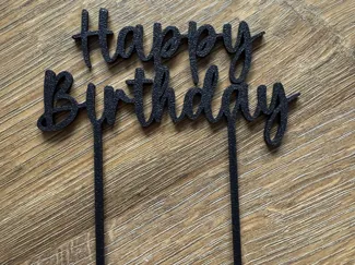 Cake Topper Happy birthday