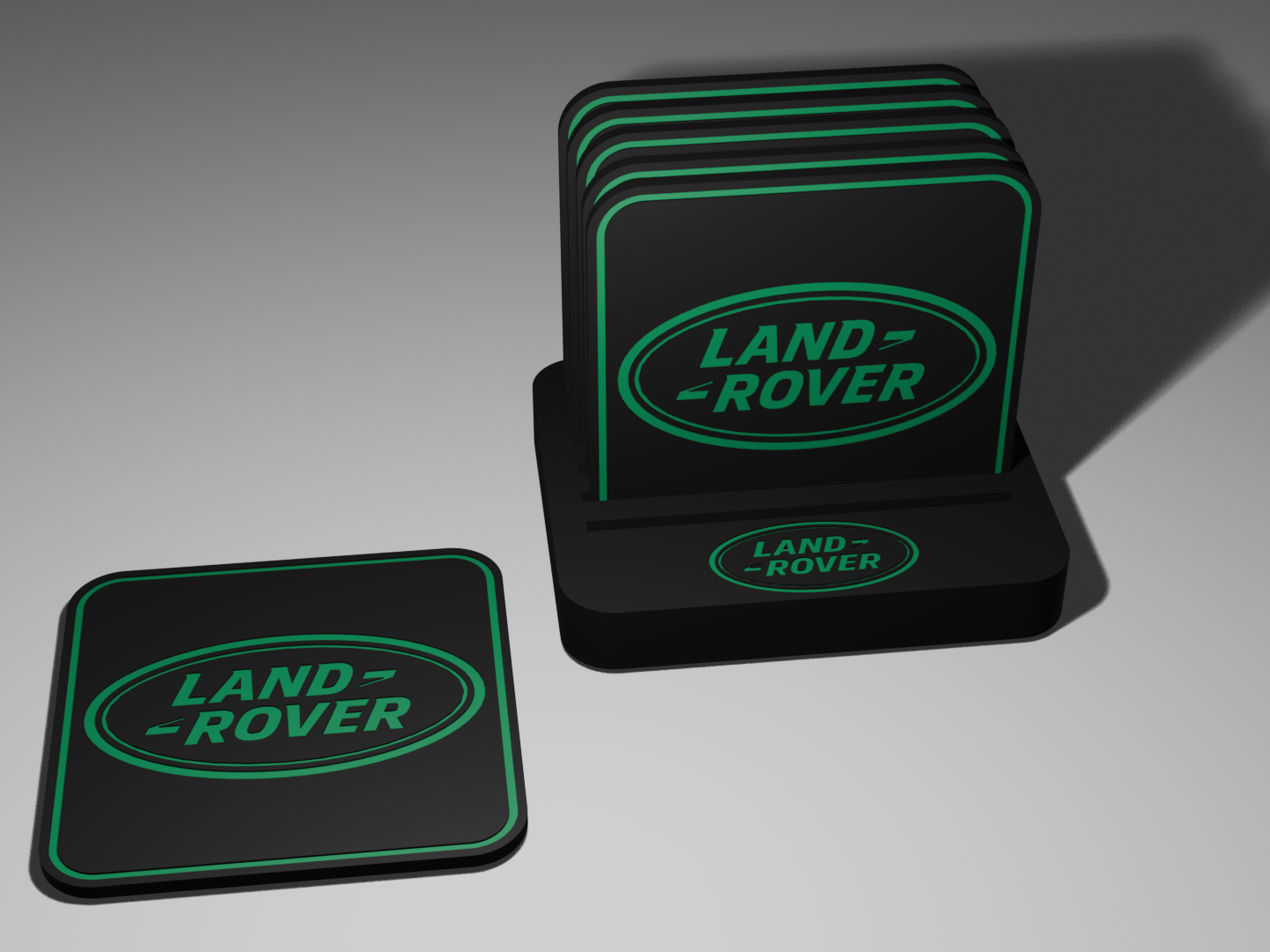 Land Rover Coaster Set