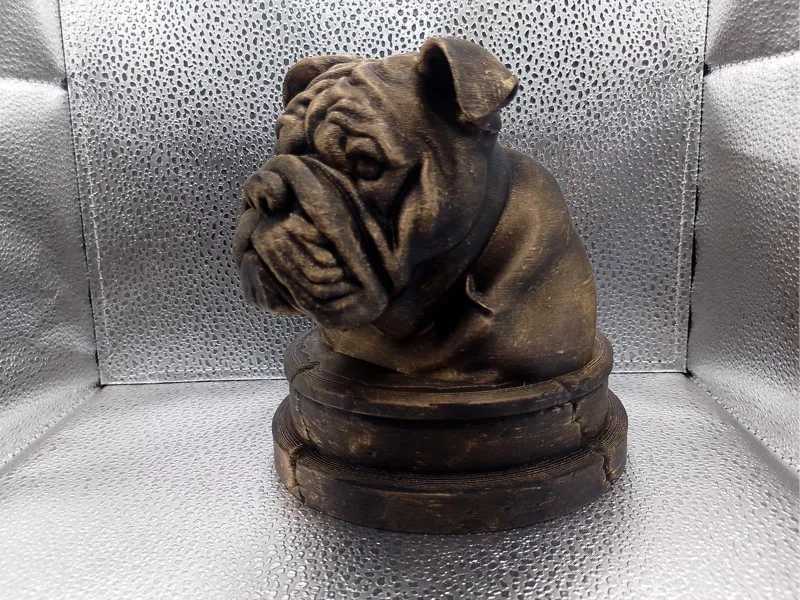 British Bulldog Bust