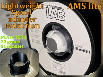 Professional lab AMS lite spool adapter-reduction