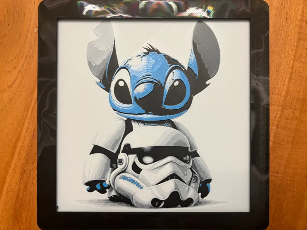 Stitch Dressed as Stormtrooper