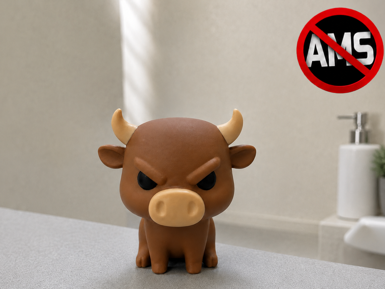 Grumpy Bull Figurine – NO AMS
