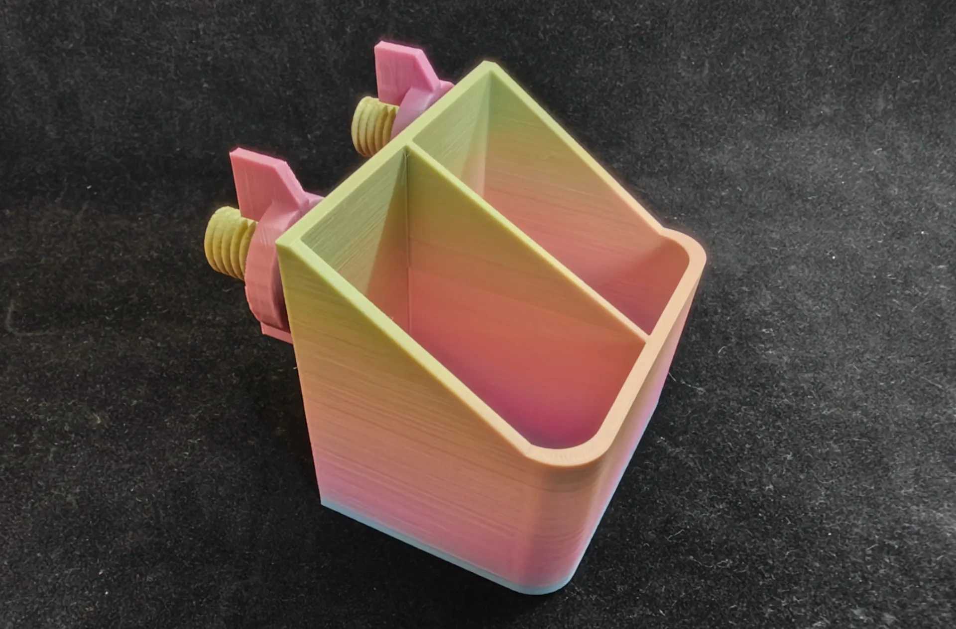 Miniatura 1 do modelo 3D 宠物鹦鹉鸟笼食盒【2合1版本】v1.1