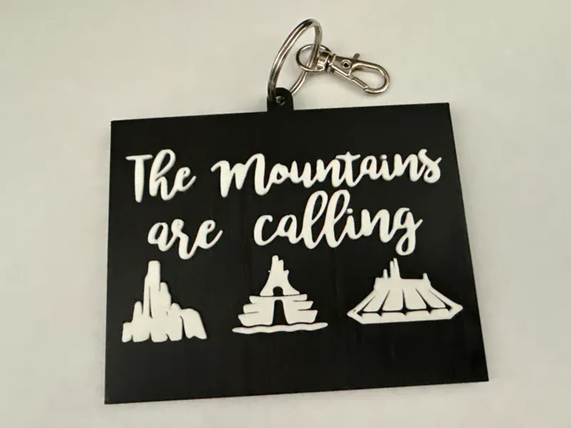 Disney - The Mountains - Splash, Space, Thunder