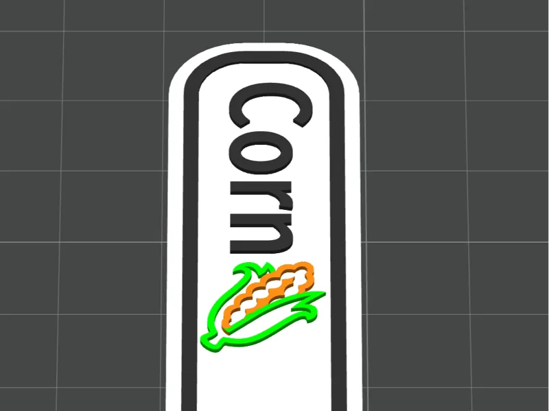 Corn Label