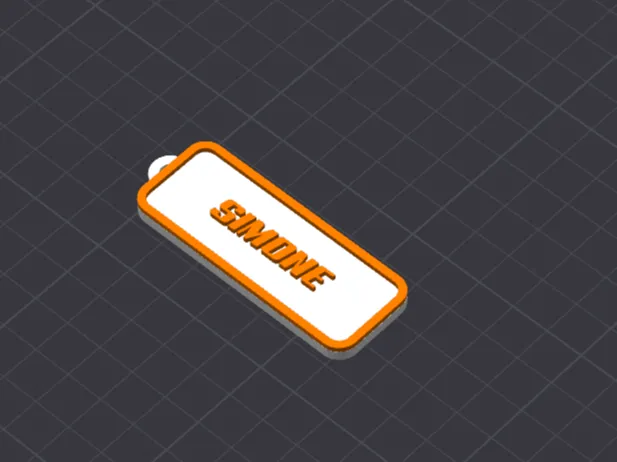 Keychain name SIMONE