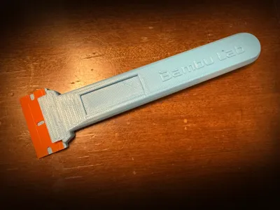 Bambu Scraper plastic blades