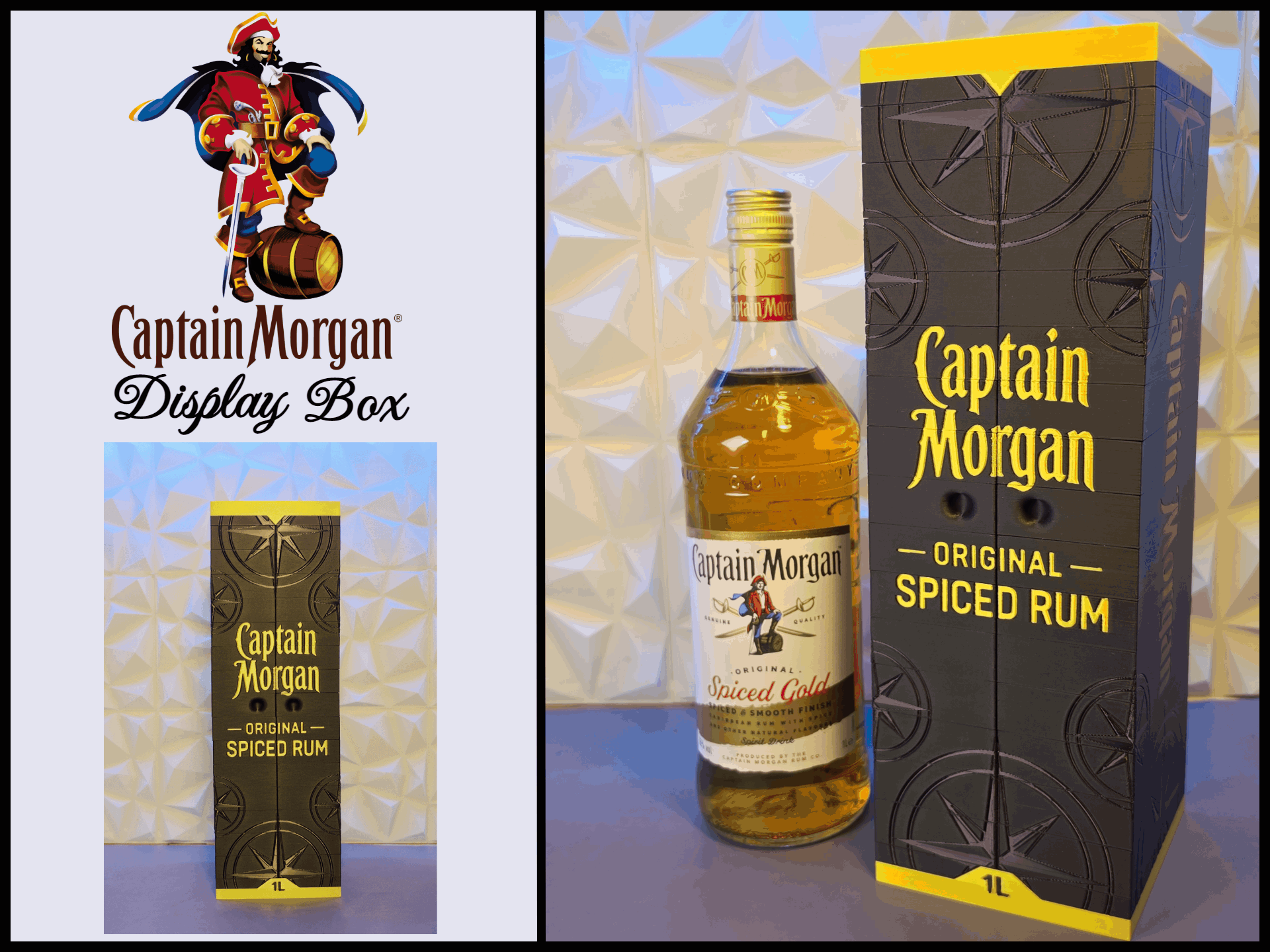 Captain Morgan Folding Door Display Box