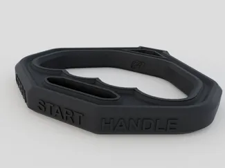 Pull start handle