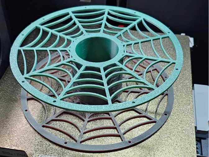 Spool spider web + 81mm adapter in print profiles.