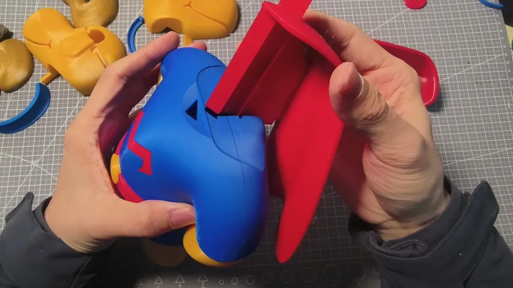 Jackie Chan Adventures - Super Moose (Glue-Free Assembly Version
