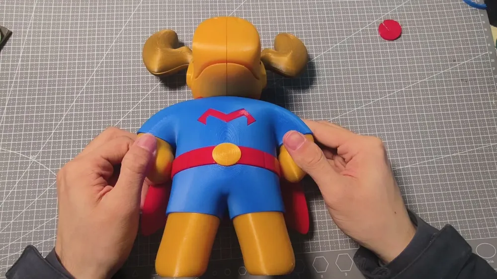 Jackie Chan Adventures - Super Moose (Glue-Free Assembly Version