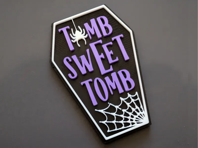 "Tomb Sweet Tomb" magnet