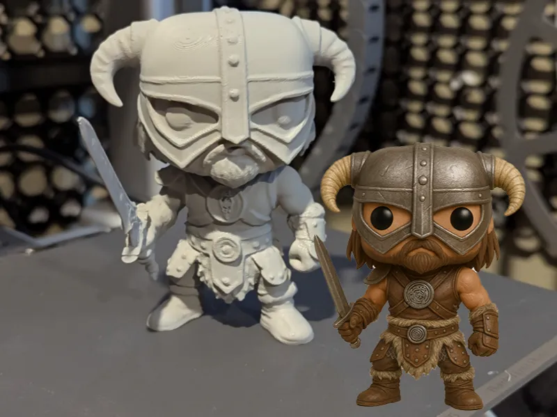 Dragonborn (Skyrim) - Funko Pop style