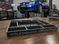 Volkswagen Racing Sortiertablett