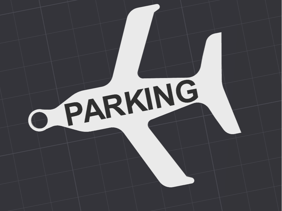 Airplane Keychain