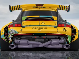 Porsche Lichtbox