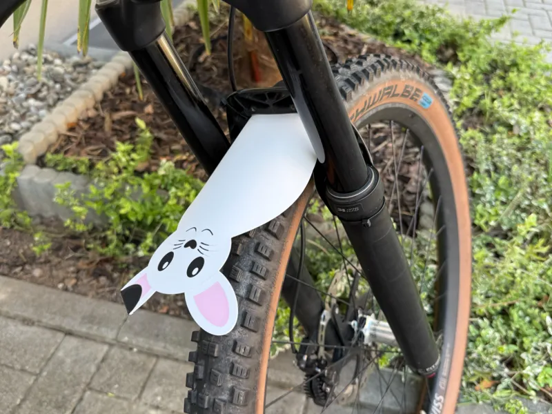 Hoppy Trails - Easter Bunny Mudguard for Your MTB